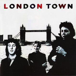 Capa do Álbum "London Town", de Wings