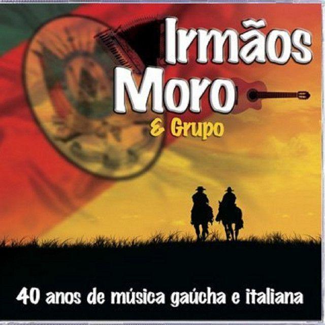 Portada de Álbum "40 Anos de Música Gaúcha e Italiana", de Irmãos Moro