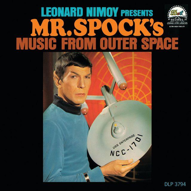 Portada de Álbum "Presents Mr. Spock's Music from Outer Space", de Leonard Nimoy