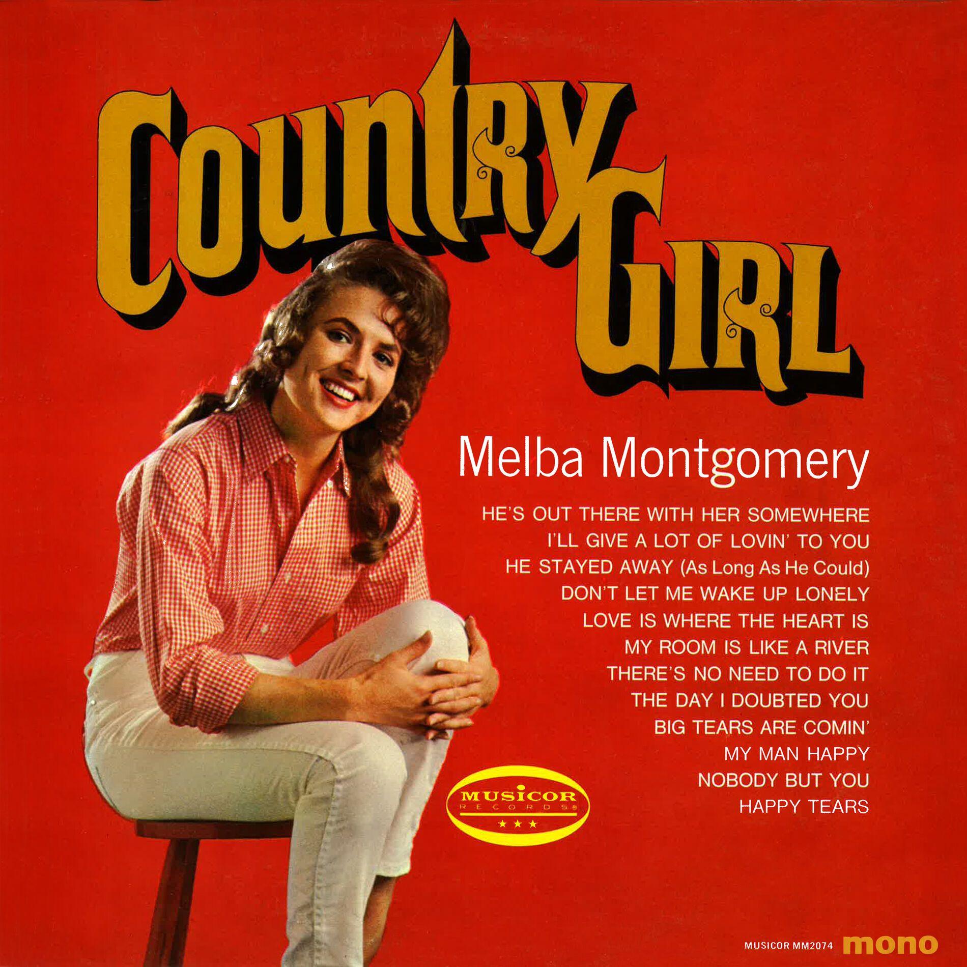 Capa do Álbum "Country Girl", de Melba Montgomery