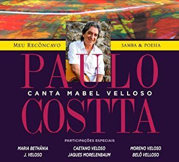 Portada de Álbum "Meu Recôncavo, Samba & Poesia", de Paulo Costta