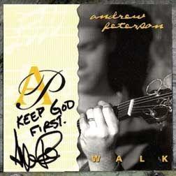 Portada de Álbum "Walk", de Andrew Peterson
