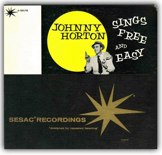 Portada de Álbum "Sings Free And Easy", de Johnny Horton