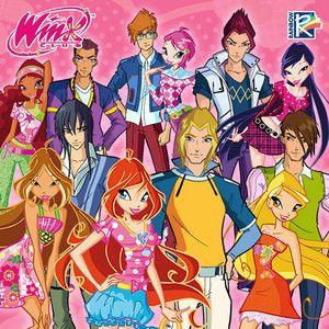 Single/EP cover of "Songs from Season 3 - Enchantix, Like a Princess, Never Be Alone" by Clube das Winx (Winx Club)