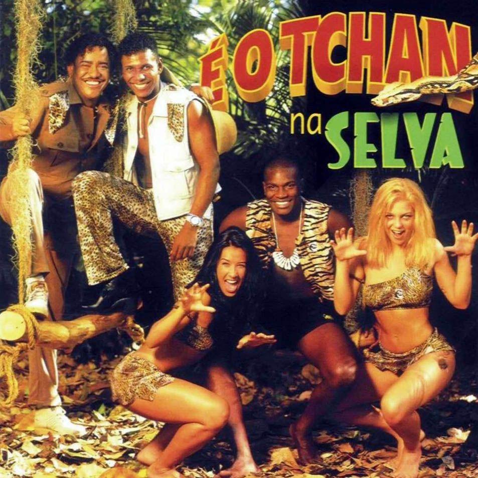 Portada de Álbum "É o Tchan Na Selva", de É o Tchan