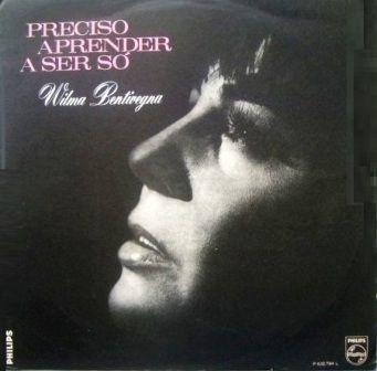 Album cover of "Preciso Aprender a Ser Só" by Wilma Bentivegna