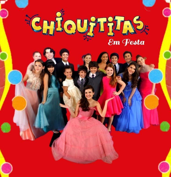 Portada de Álbum "Em Festa", de Chiquititas (2013)