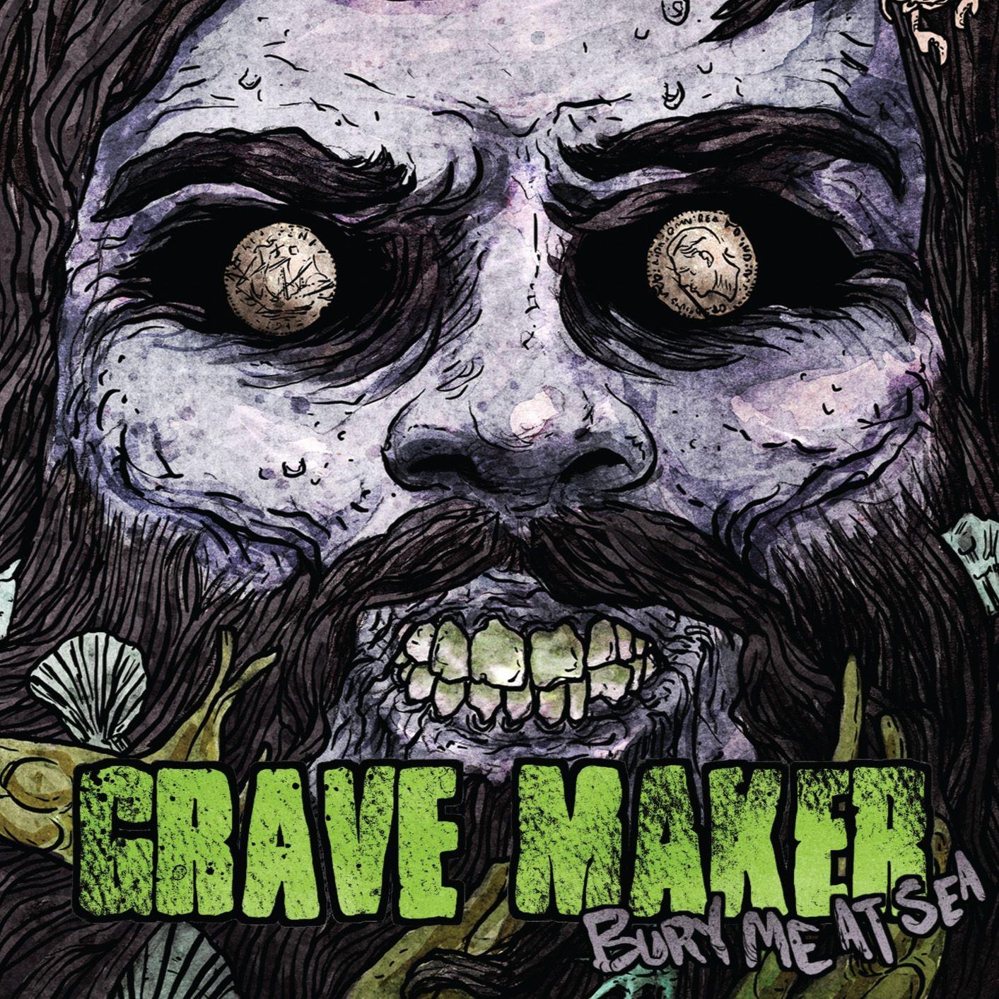 Portada de Álbum "Bury Me At Sea", de Grave Maker