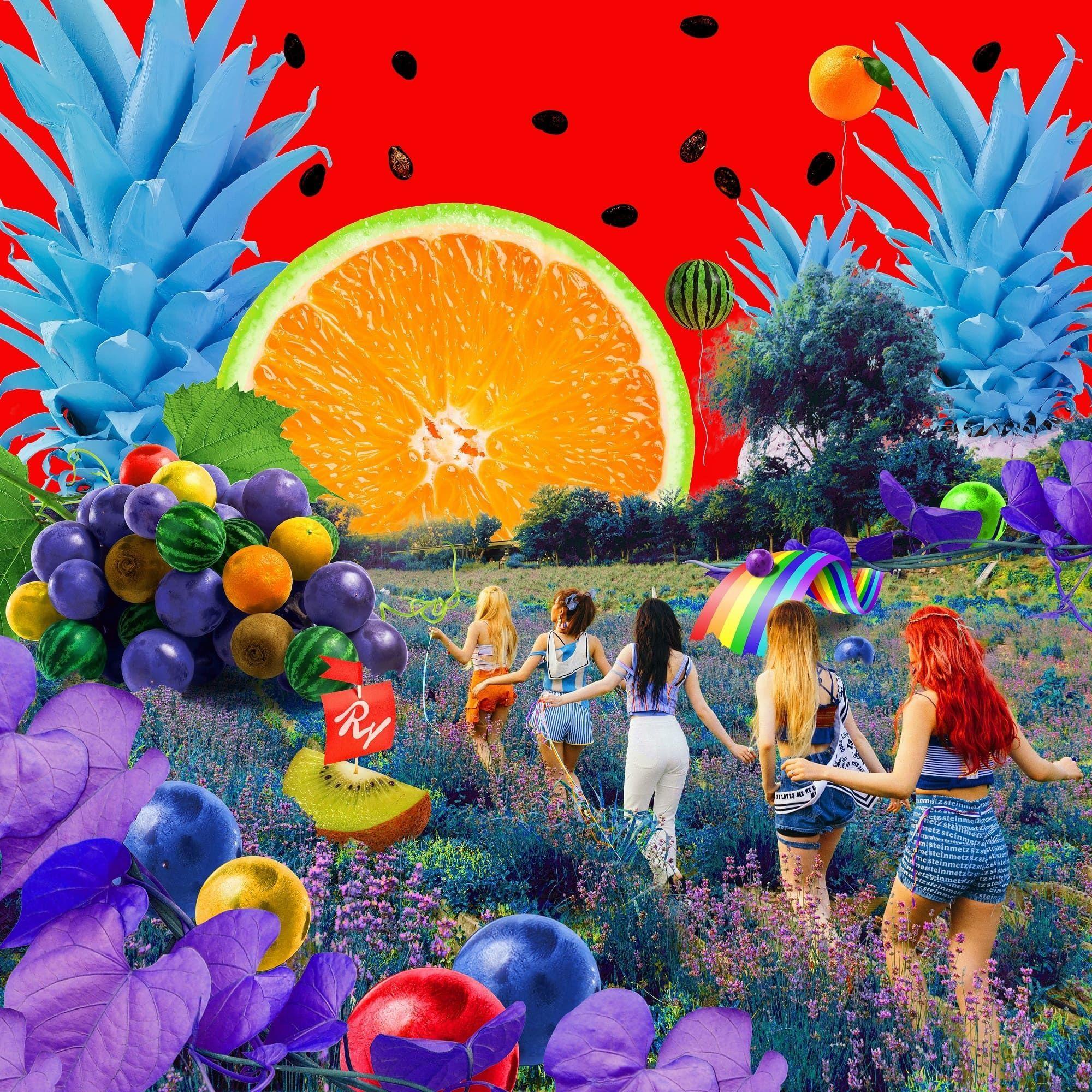 Portada de Sencillo/EP "The Red Summer - Summer Mini Album", de Red Velvet
