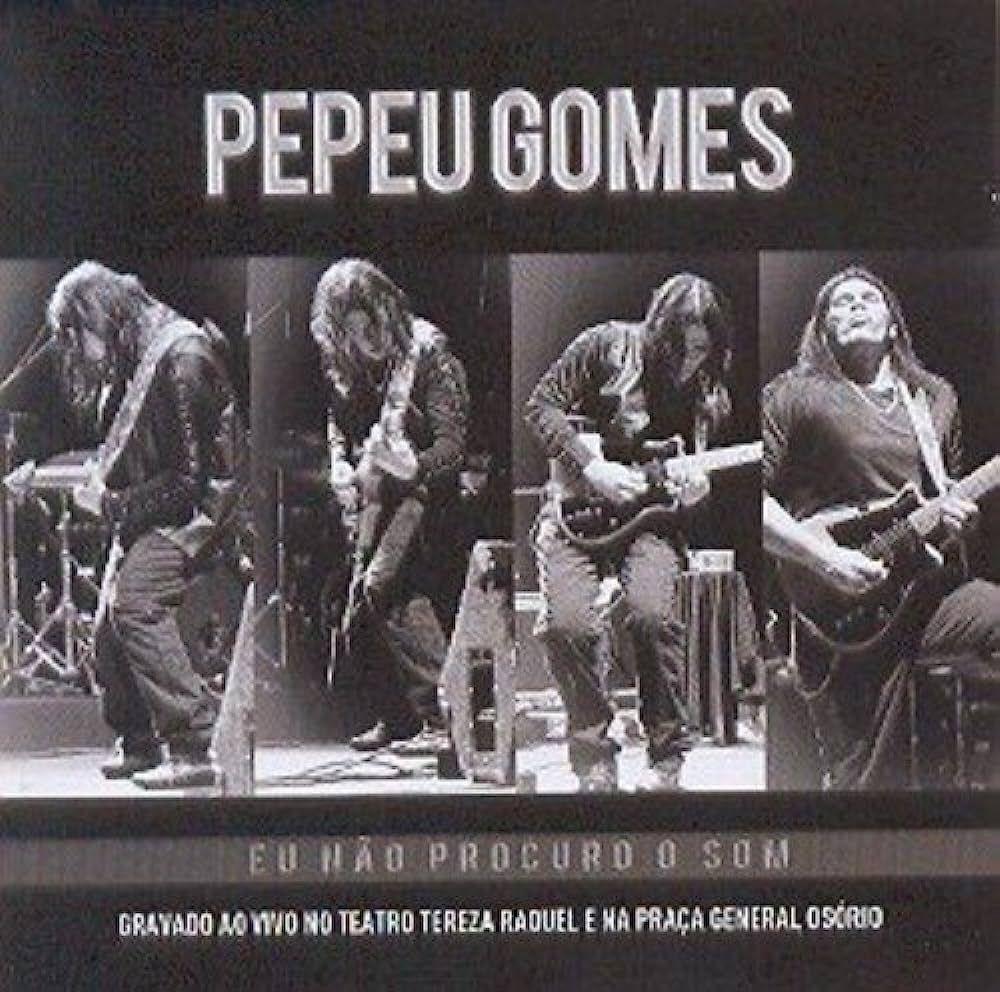 Portada de Álbum "Eu Não Procuro Som", de Pepeu Gomes
