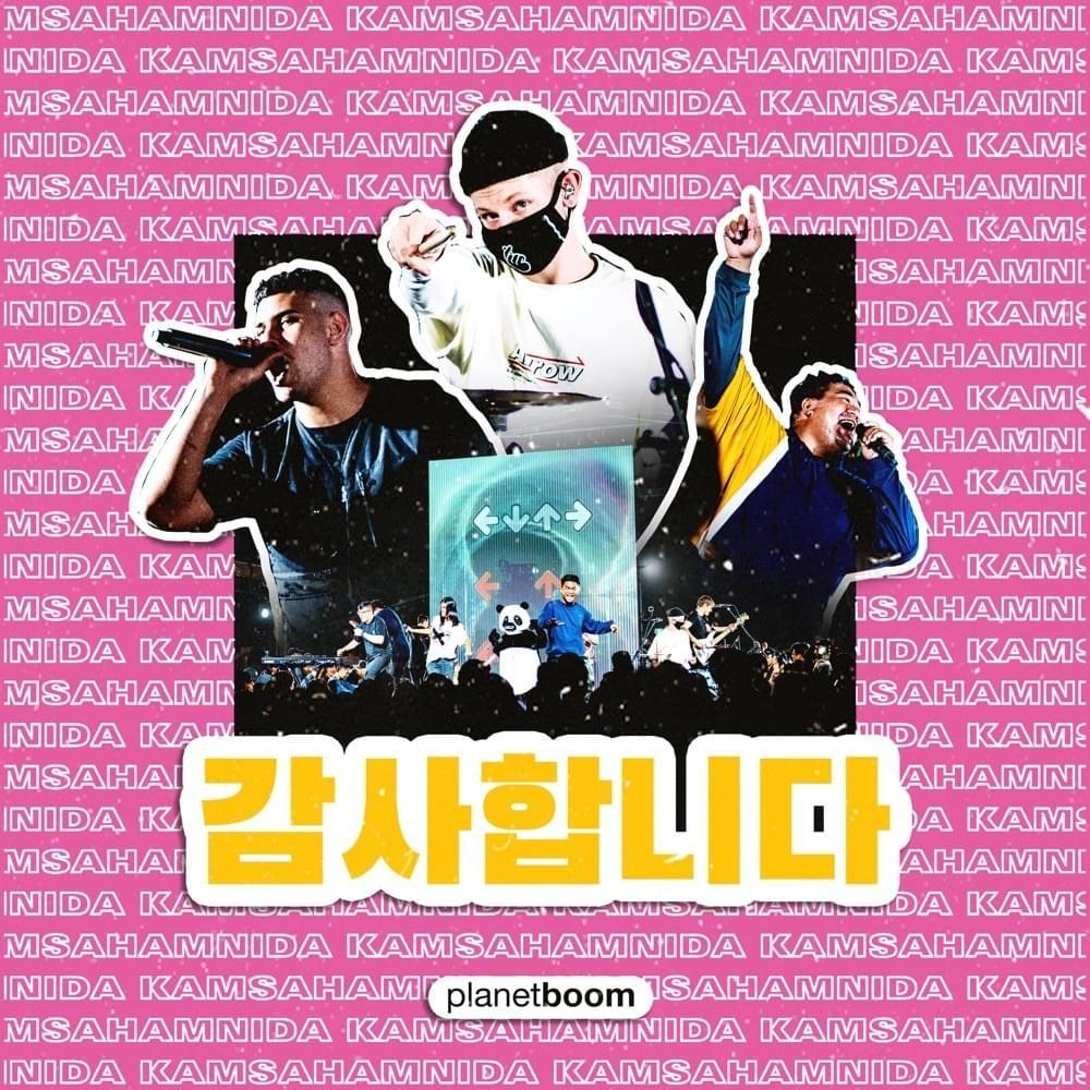 Capa do álbum "Kamsahamnida - Live", de Planetboom