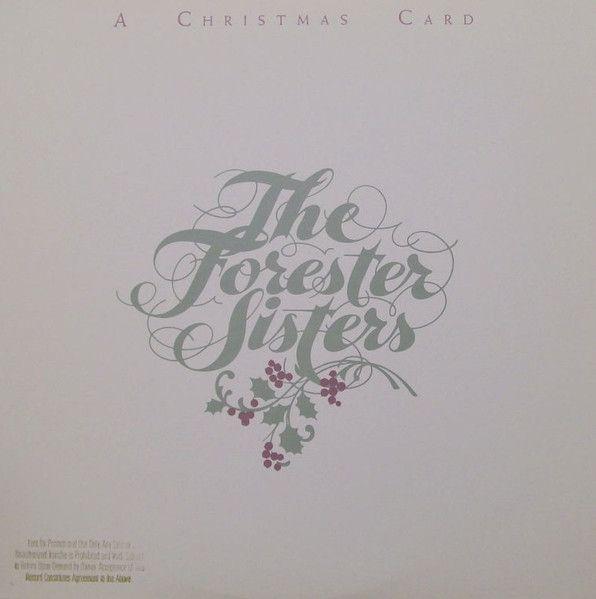 Capa do Álbum "A Christmas Card", de Forester Sisters