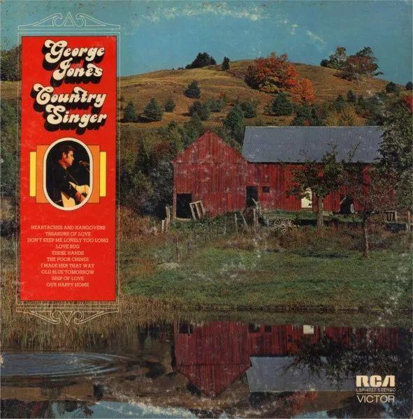 Portada de Álbum "Country Singer", de George Jones