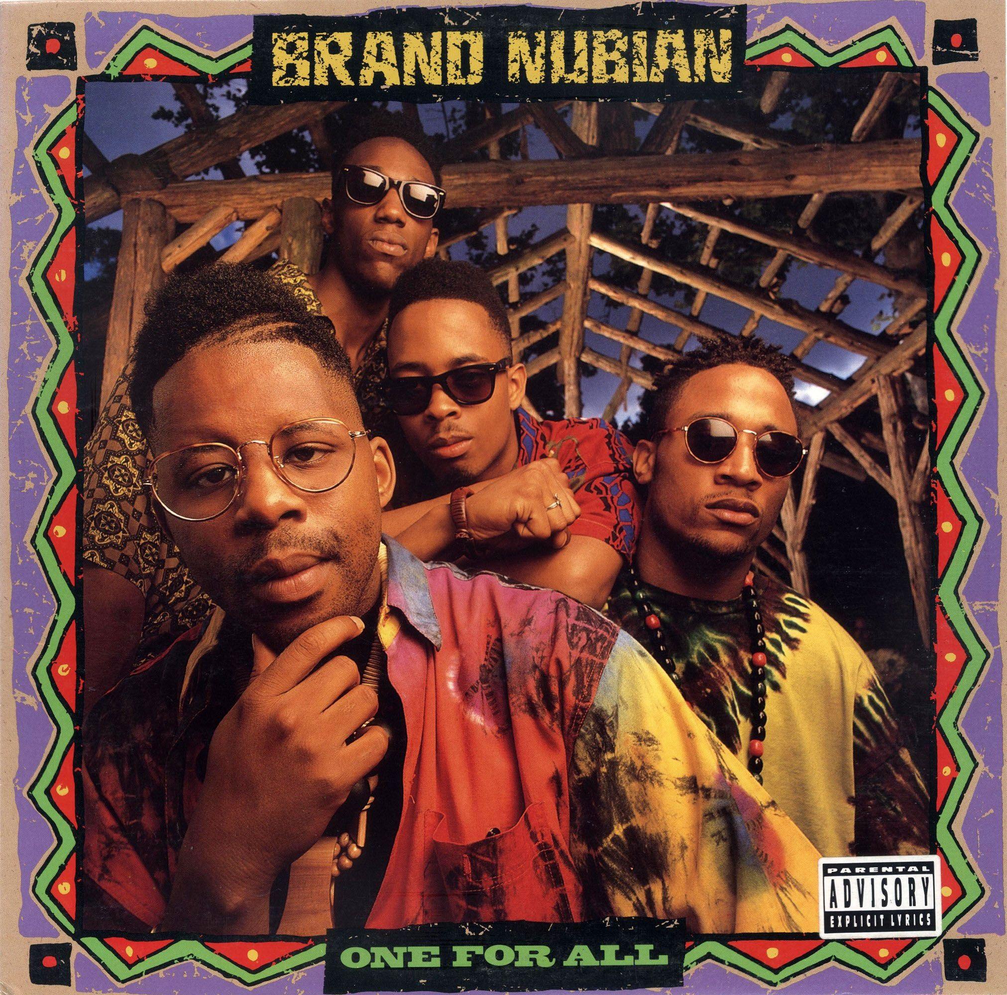 Portada de Álbum "One For All", de Brand Nubian