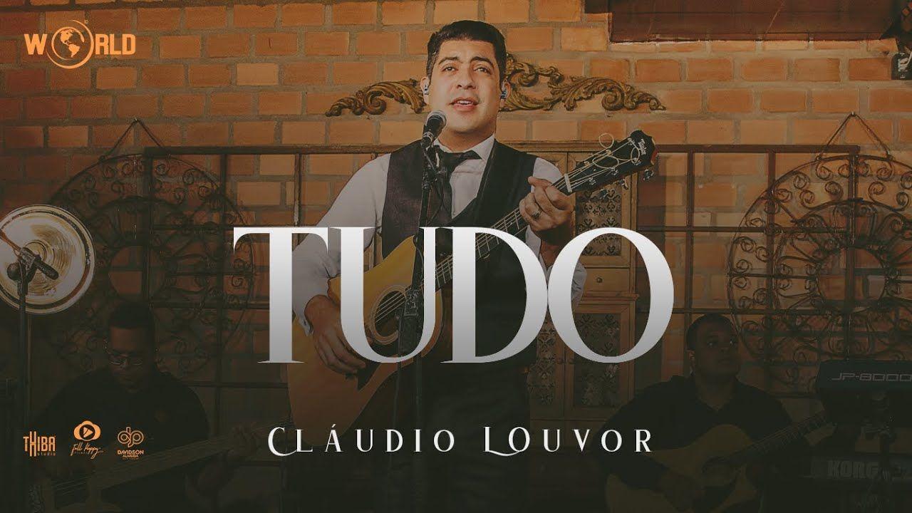 Capa do álbum "Tudo", de Claudio Louvor