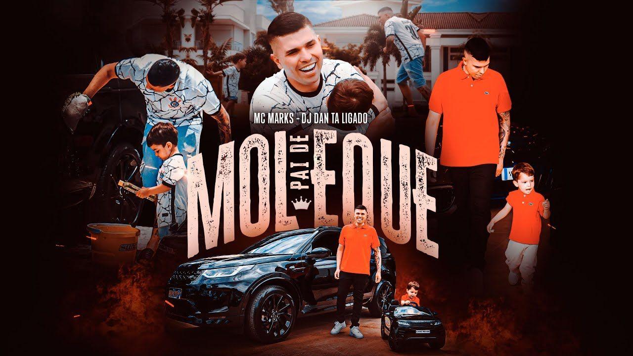 Album cover of "Pai de Moleque" by MC Marks