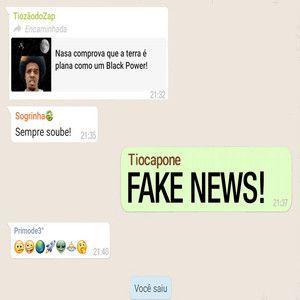 Capa do Single/EP "Fake News", de Tiocapone