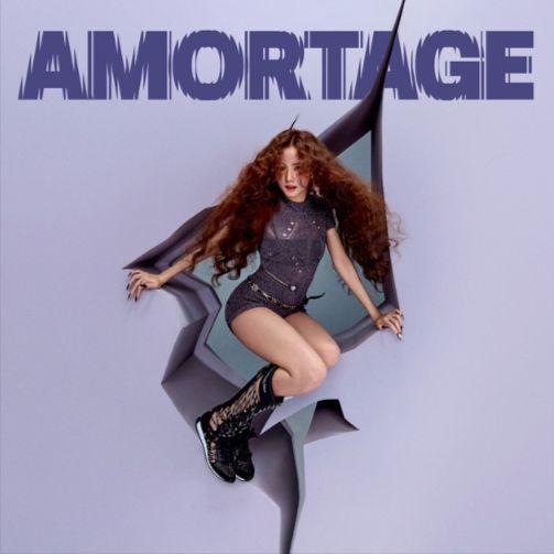 Portada de Sencillo/EP "AMORTAGE", de JISOO