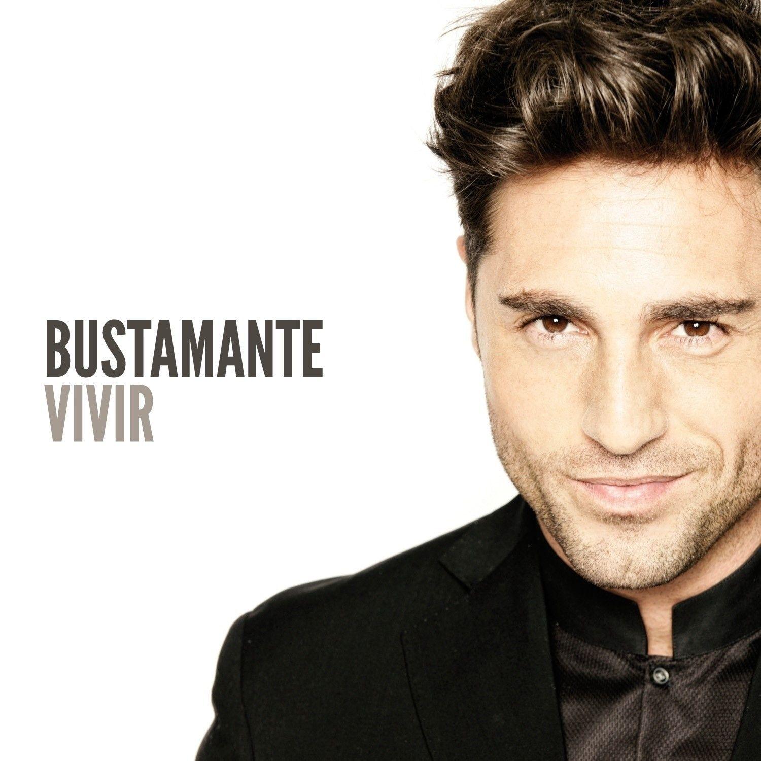 Portada de Álbum "Vivir", de Bustamante