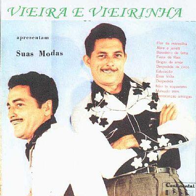 Portada de Álbum "Apresentam Suas Modas", de Vieira e Vieirinha