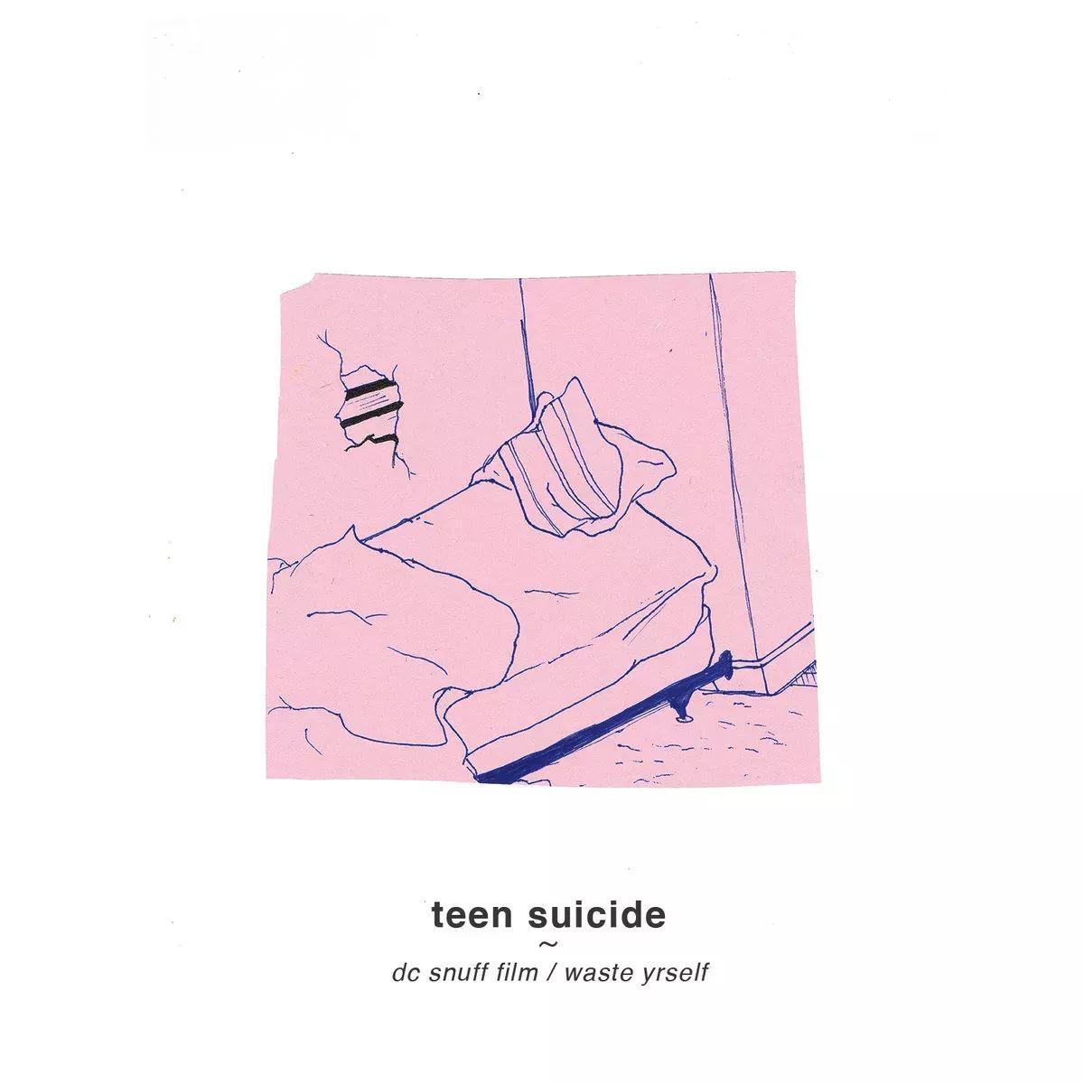 Portada de Álbum "dc snuff film / waste yrself", de Teen Suicide