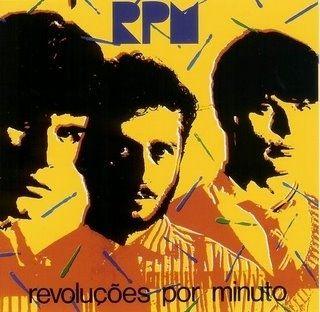 Capa do Álbum "Revoluções Por Minuto", de RPM