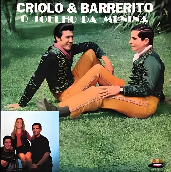 Portada de Álbum "O Joelho da Menina", de Criolo e Barrerito