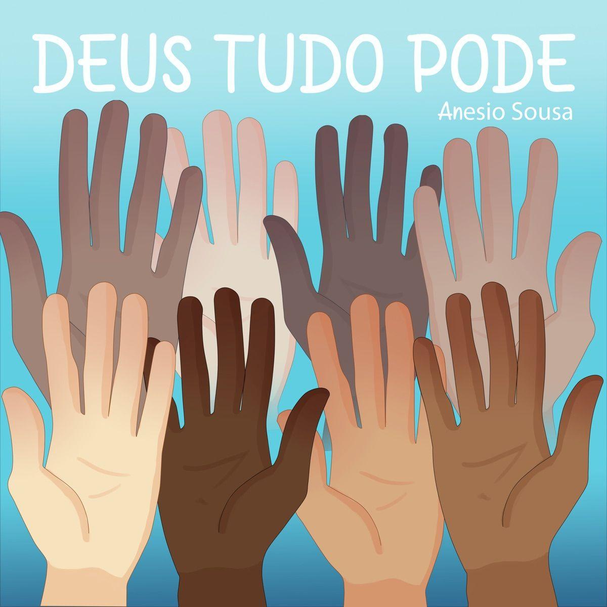 Portada de Álbum "Deus Tudo Pode", de Anésio Sousa