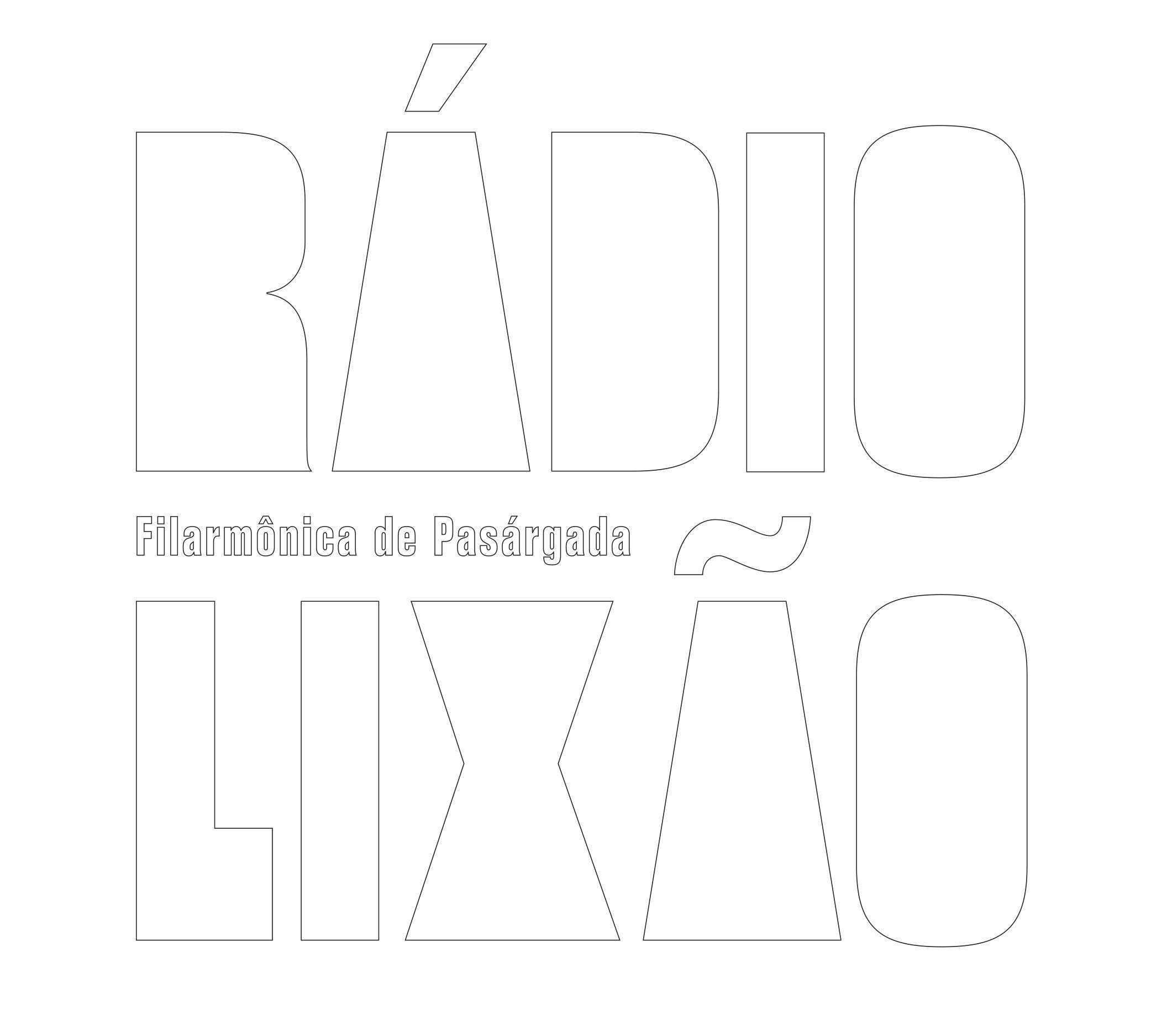 Capa do Álbum "Rádio Lixão", de Filarmônica de Pasárgada