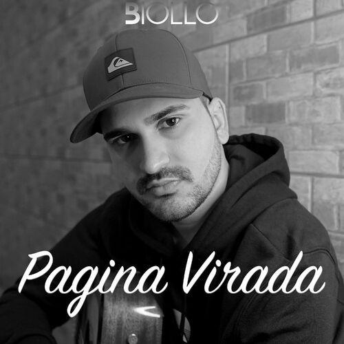 Capa do álbum "Página Virada", de Biollo