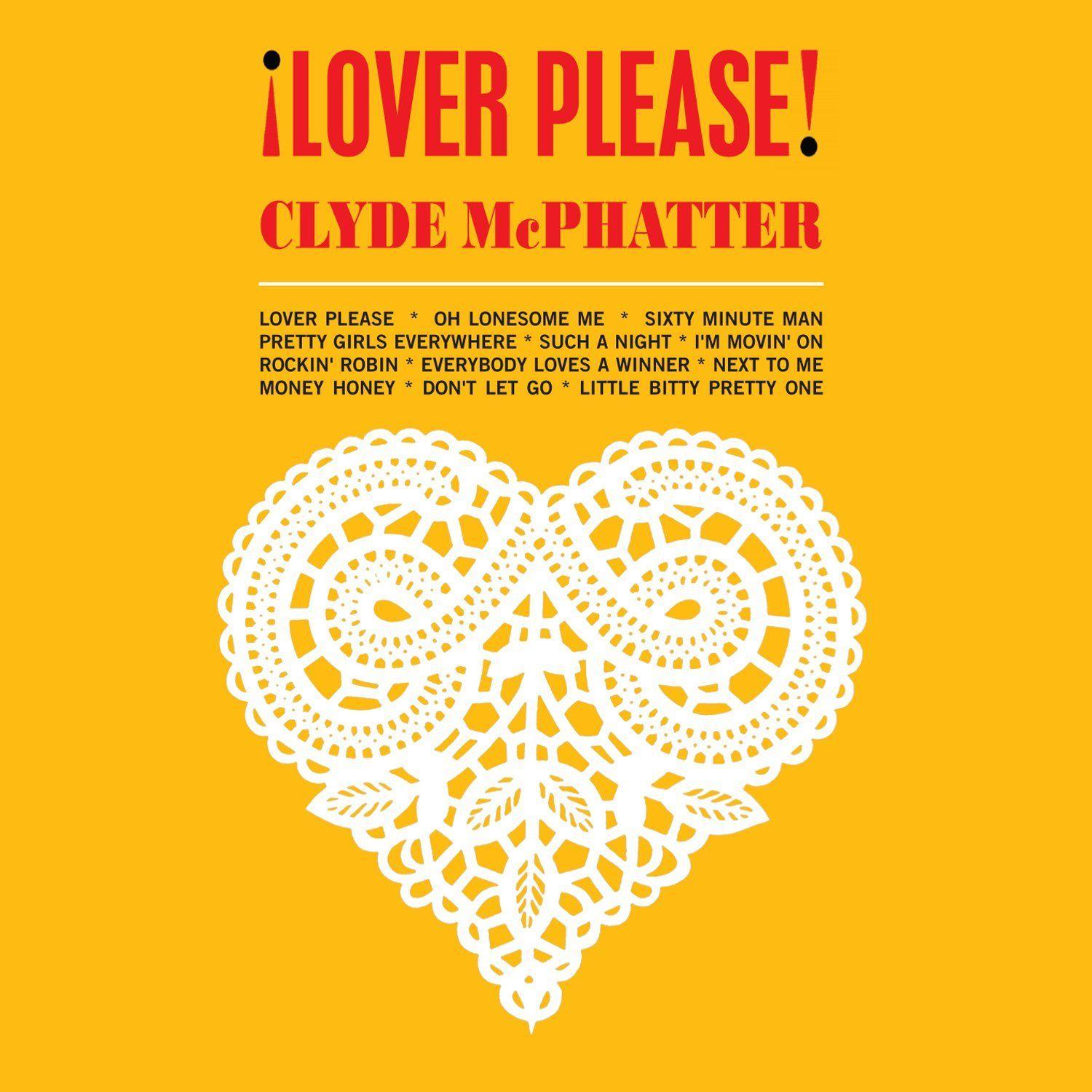 Capa do Álbum "Lover Please!", de Clyde McPhatter