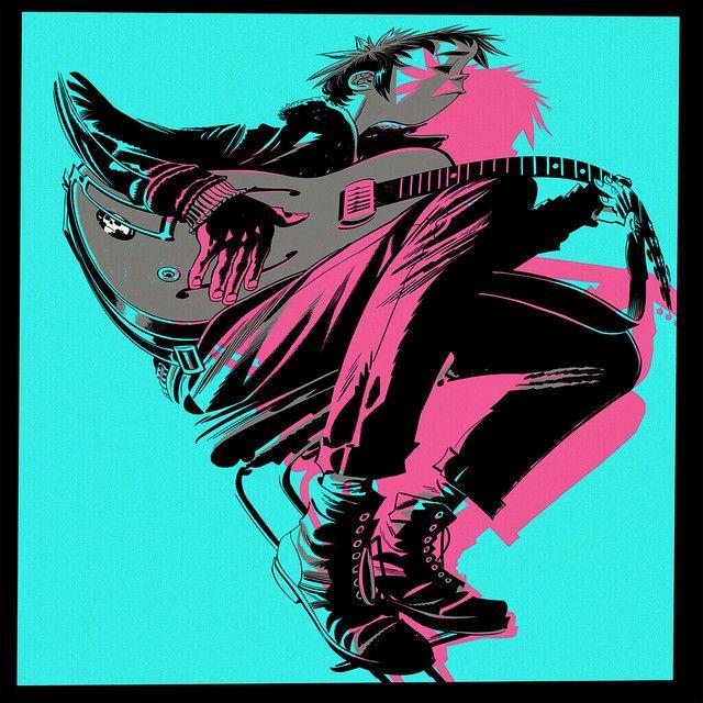 Album cover of "The Now Now" by Gorillaz