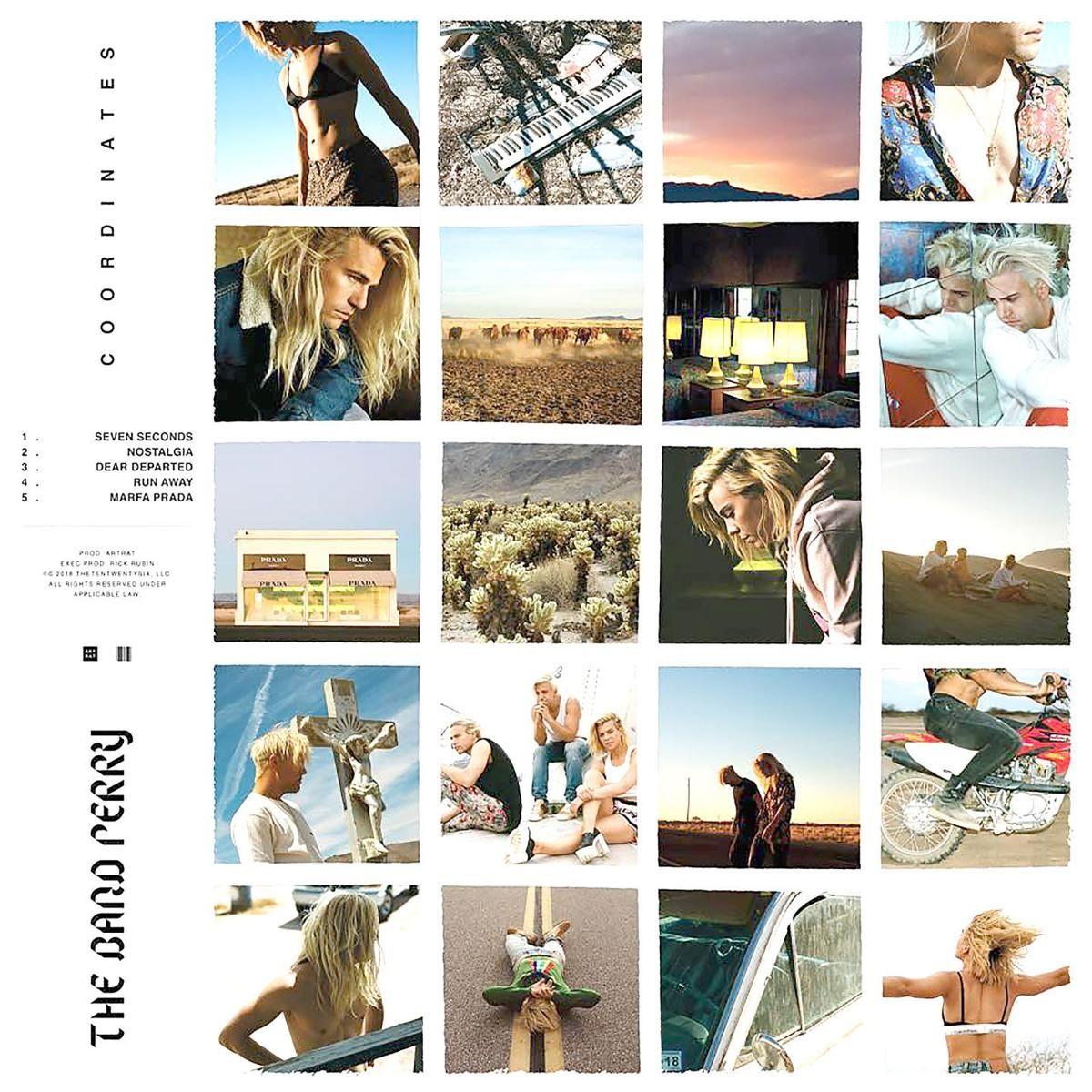 Portada de Sencillo/EP "COORDINATES", de The Band Perry