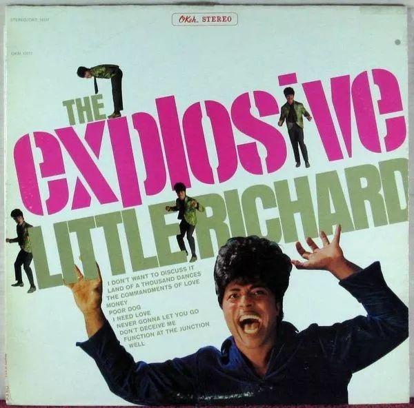 Capa do álbum "The Explosive Little Richard", de Little Richard
