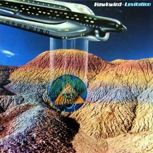 Capa do álbum "Levitation", de Hawkwind