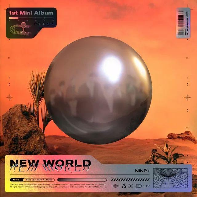 Capa do Single/EP "NEW WORLD", de NINE.i