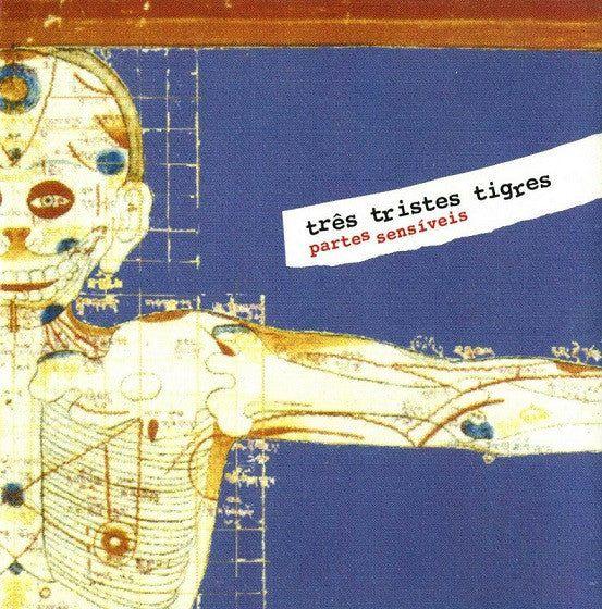 Portada de Álbum "Partes Sensíveis", de Três Tristes Tigres