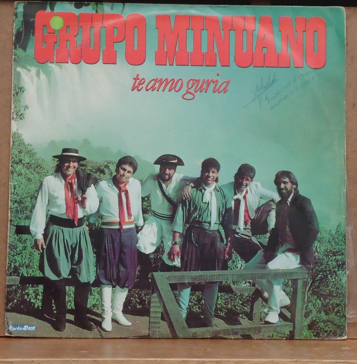 Portada de Álbum "Te Amo Guria", de Grupo Minuano