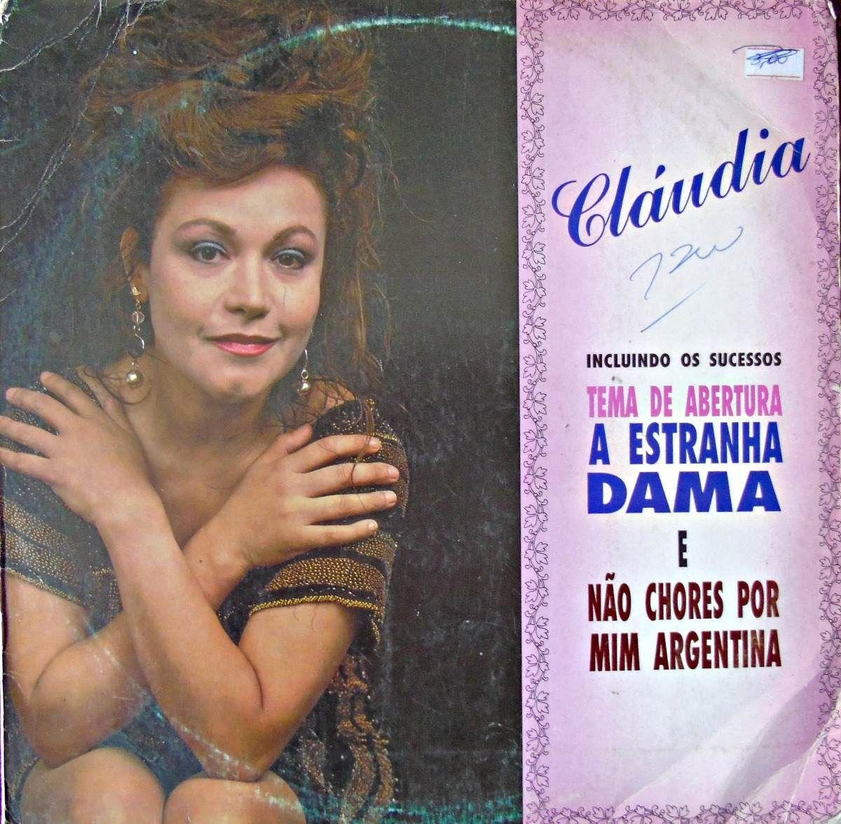 Portada de Álbum "A Estranha Dama", de Cláudia