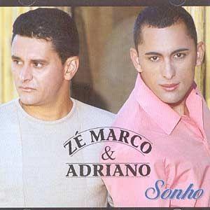 Portada de Álbum "Sonho", de Zé Marco e Adriano