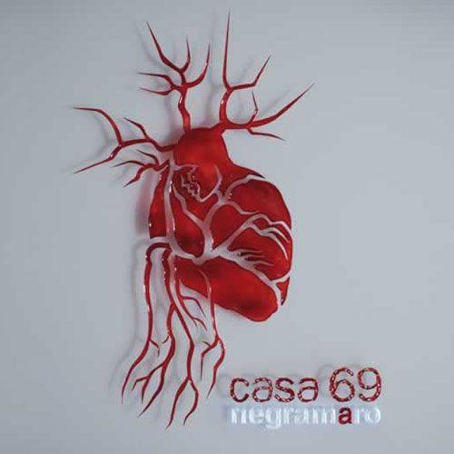 Portada de Álbum "Casa 69", de Negramaro