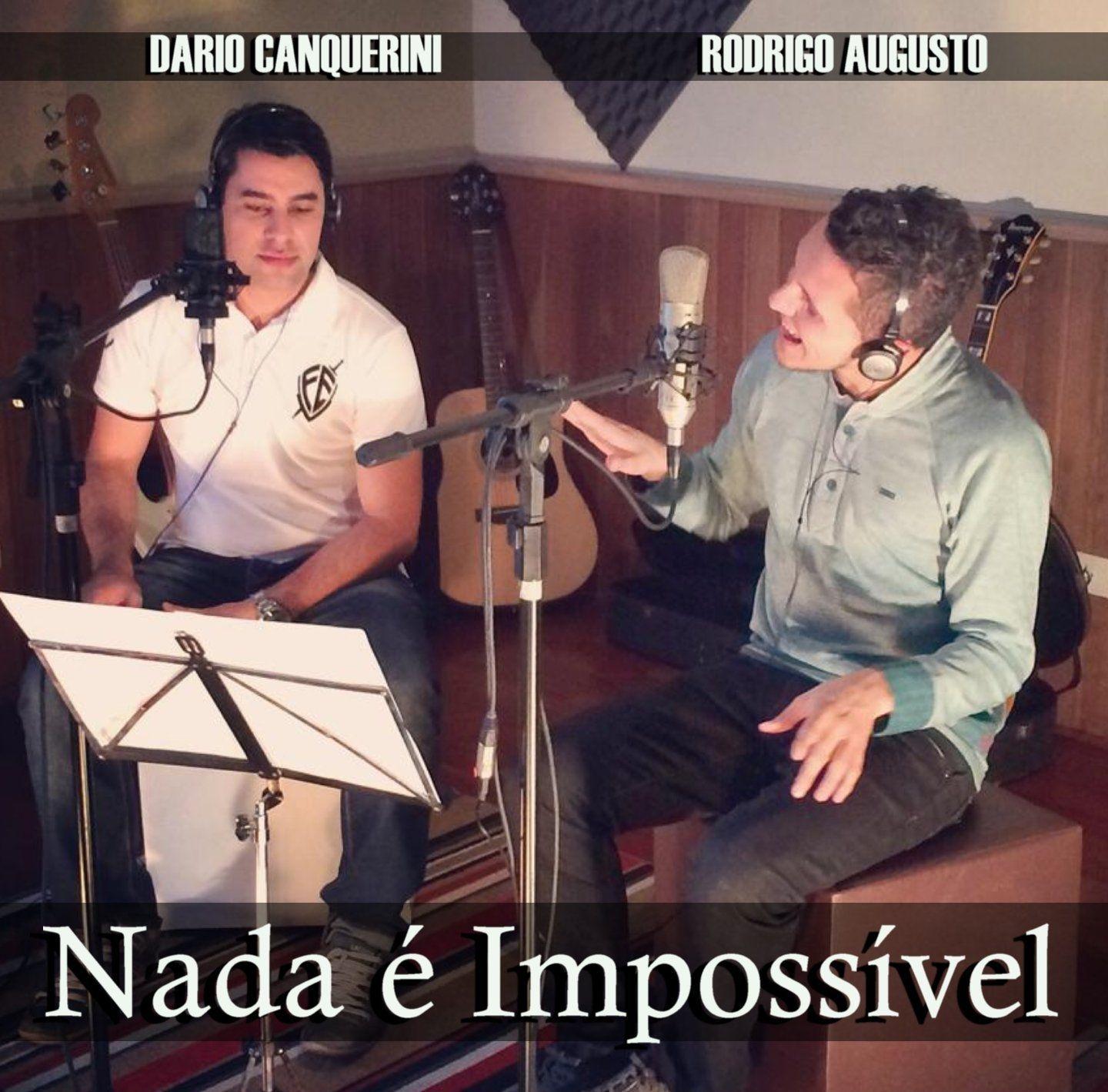 Portada de Sencillo/EP "Nada É Impossível", de Rodrigo Augusto