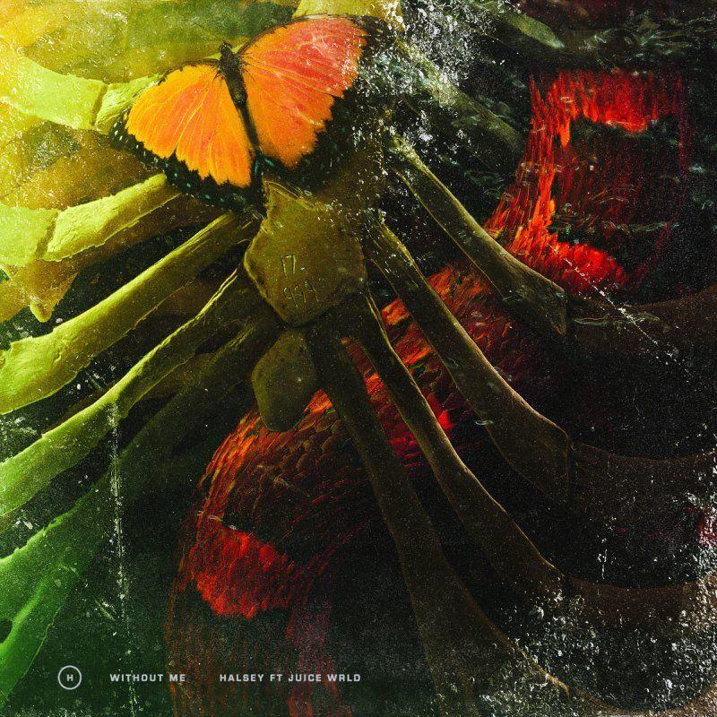 Capa do Single/EP "Without Me (with Juice WRLD)", de Halsey