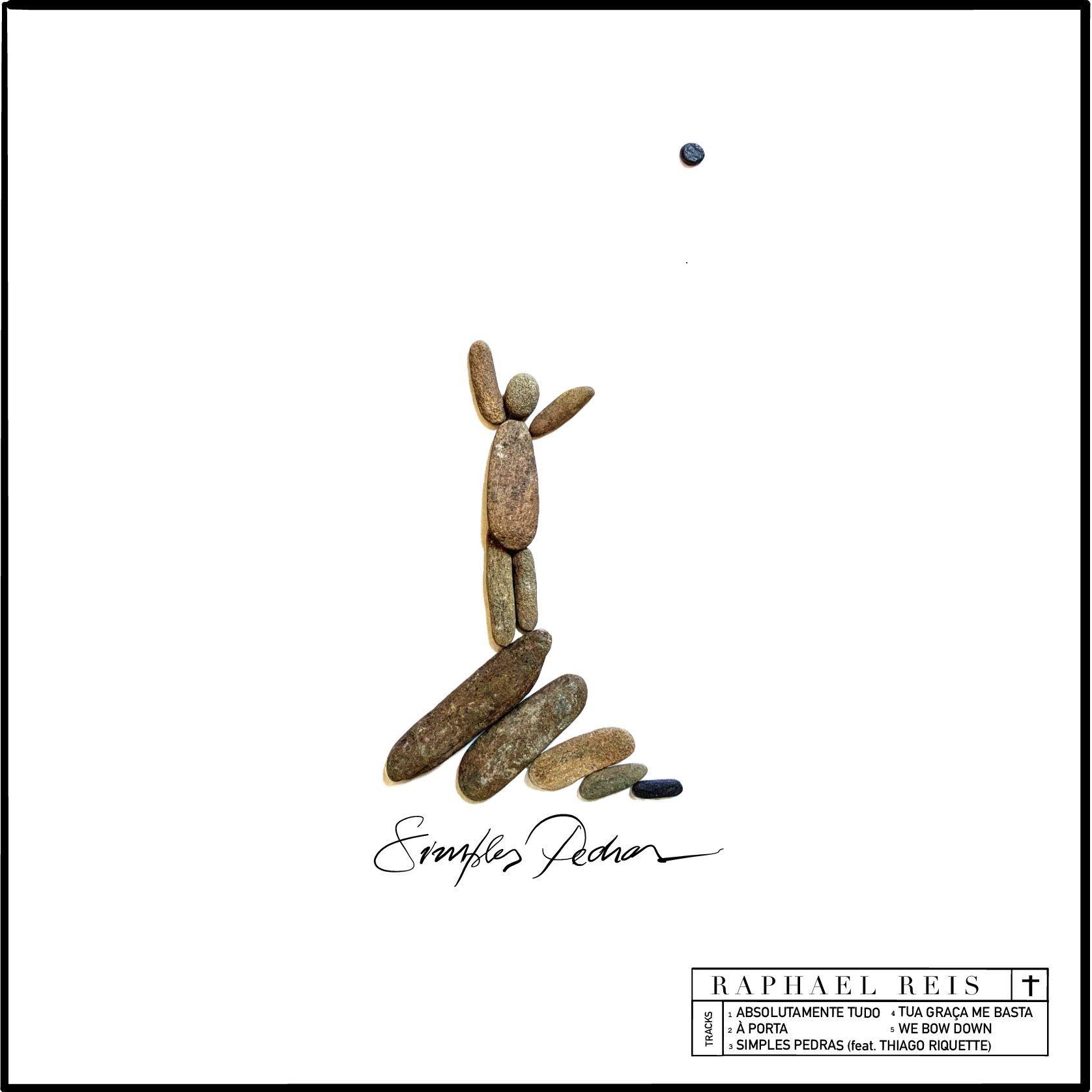 Portada de Álbum "Simples Pedras", de Raphael Reis