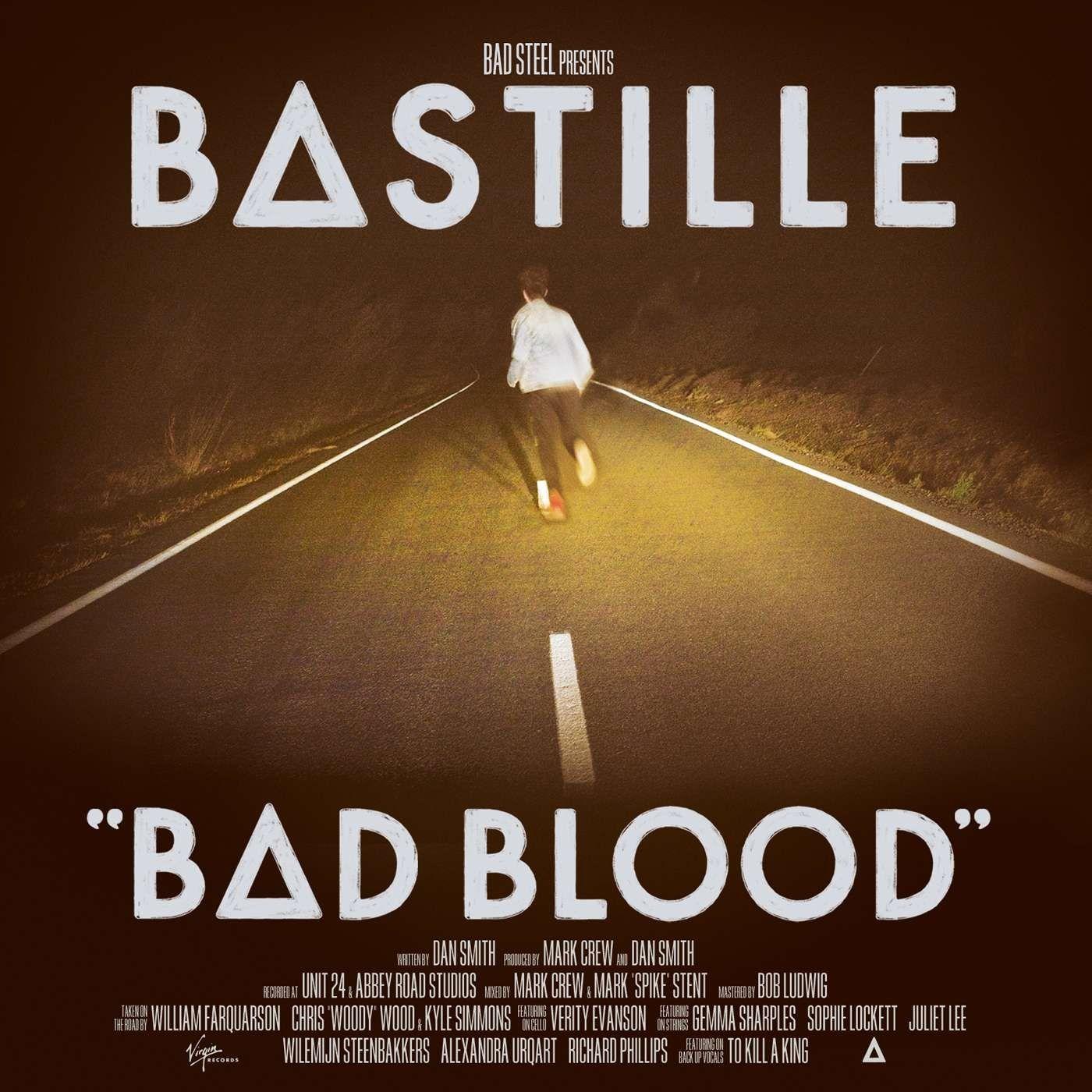 Album cover of "Bad Blood" by Bastille