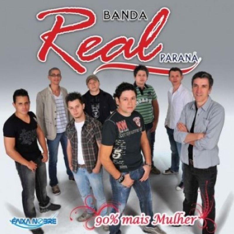 Portada de Álbum "90% Mais Mulher", de Banda Real do Paraná