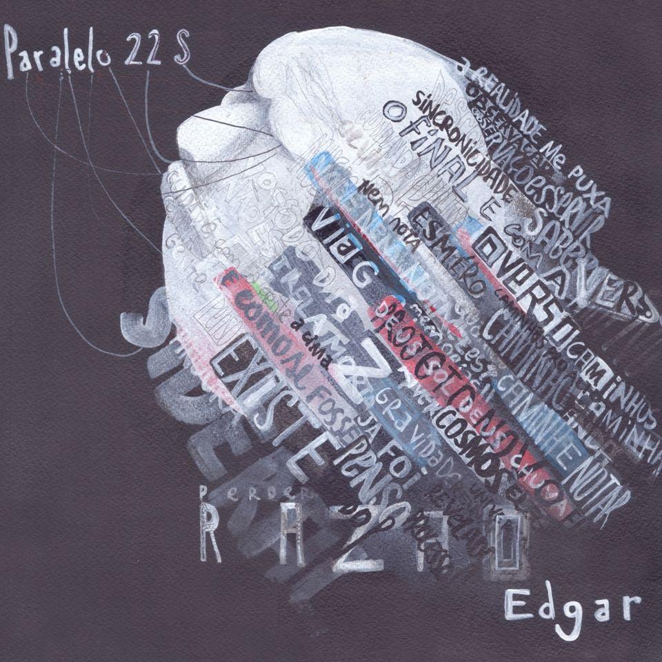 Capa do Álbum "Paralelo 22s", de Edgar