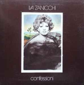 Capa do Álbum "Confessioni", de Iva Zanicchi