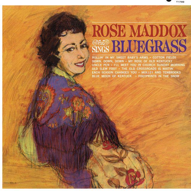 Capa do Álbum "Sings Bluegrass", de Rose Maddox