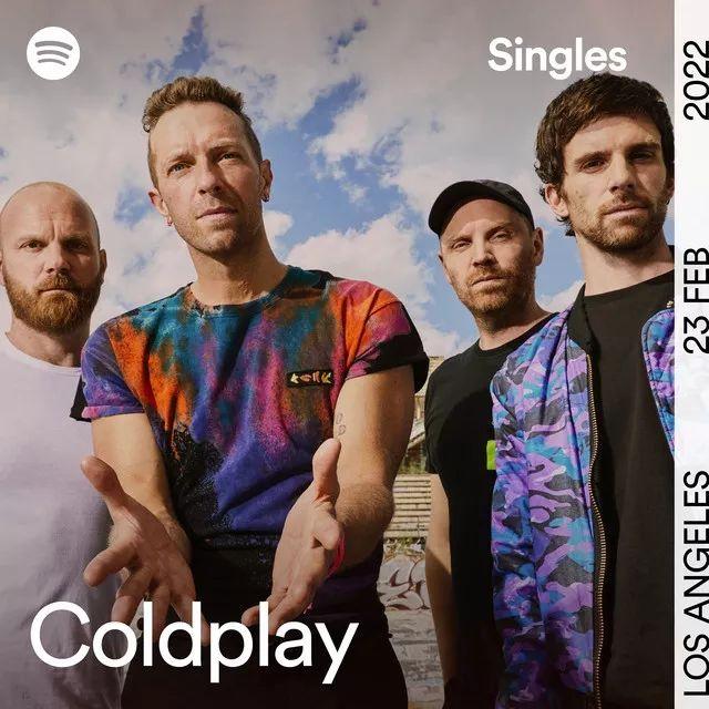 Capa do álbum "Spotify Singles", de Coldplay